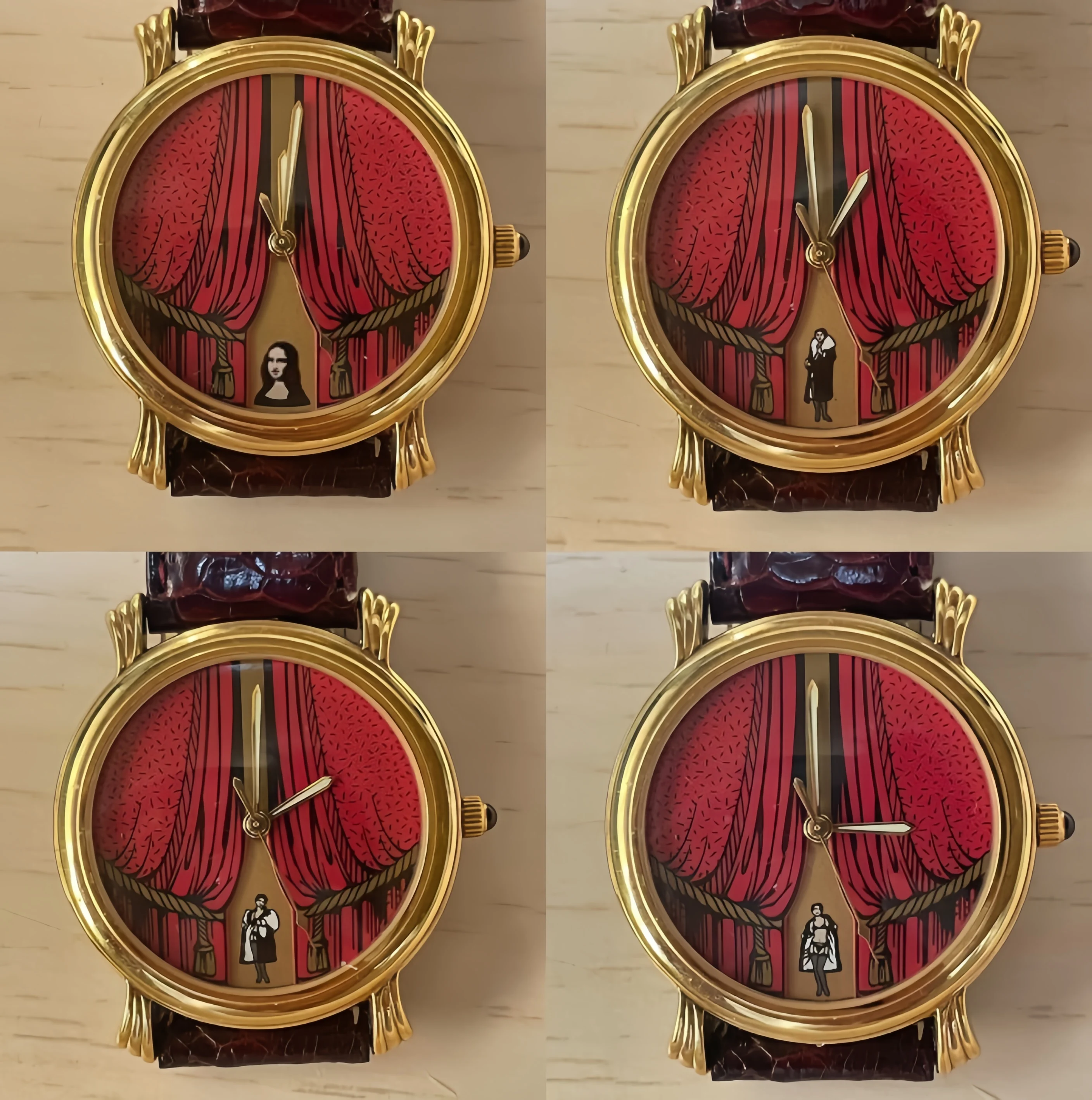 Vincent Calabrese Commedia – Mona Lisa Quartz Watch